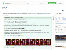 Tablet Screenshot of elgitar.com